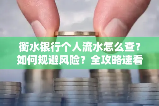 衡水银行个人流水怎么查?如何规避风险?全攻略速看